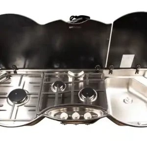 Thetford Serie 353 Kocher-Spülen-Kombination - 3-flammig - rechts Top-Angebot